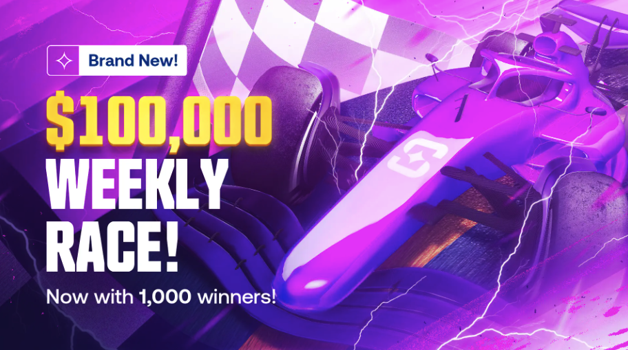 Shuffle $100K Weekly Race